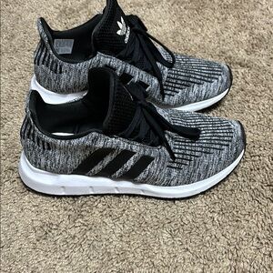 Adidas Black and White Sneakers
